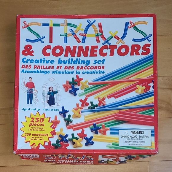 Roylco Toys Straws And Connectors Poshmark